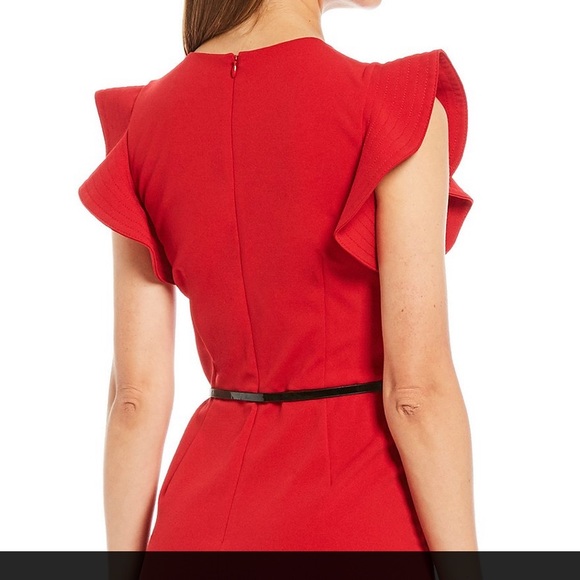NWT CK Red Jumpsuit - Picture 3 of 4